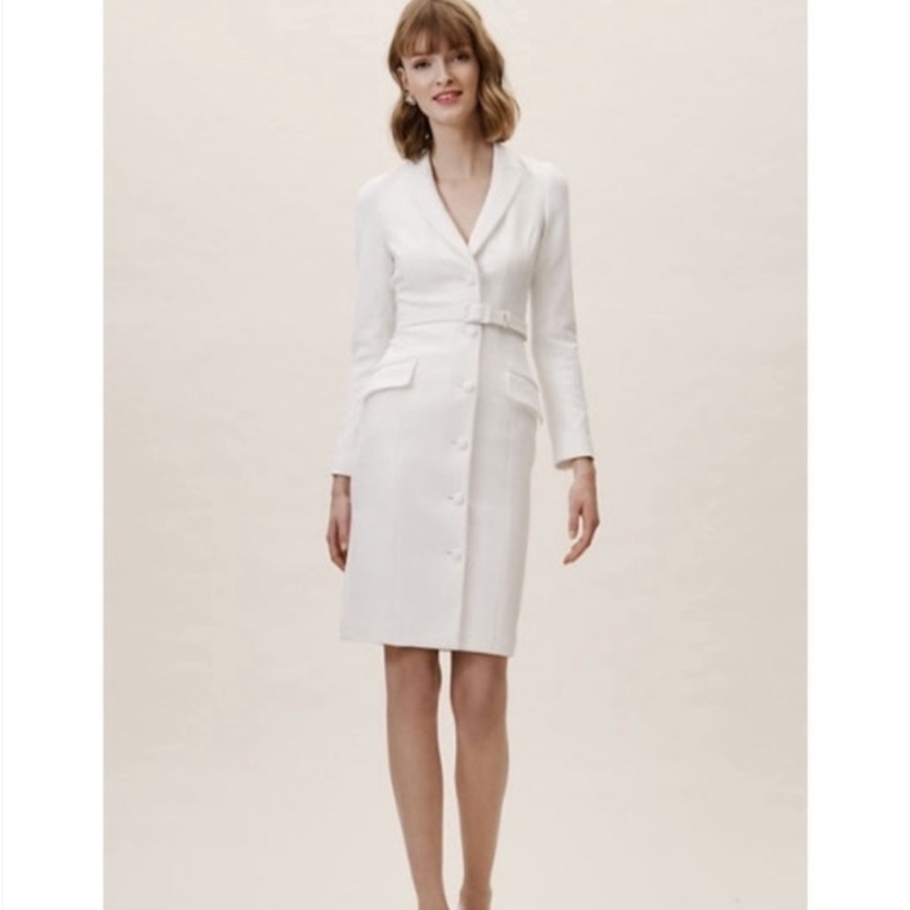 BHLDN Badgley Mischka Beckham Suit Dress Size 4 NWT